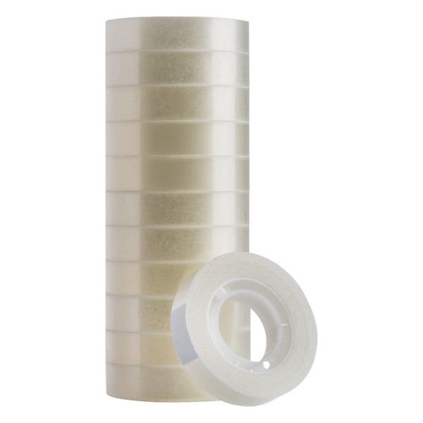 Quantore - Klebeband 12mmx33m transparent | 576 Stücke