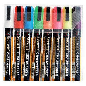 Secure-Chalk Pen SMA-510 Schräg 2-6 mm Arsch | Blasen Sie ein 8 -Stück