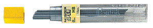 Pentel - stylo crayon 0,9 mm noir par tube HB | 12 pièces