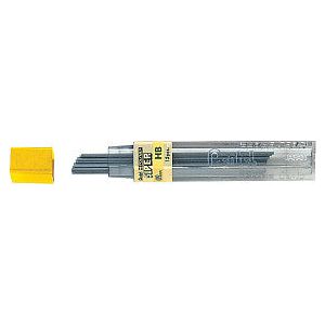 Pentel - Bleistiftstift 0,9 mm schwarz pro Röhre Hb | 12 Stücke