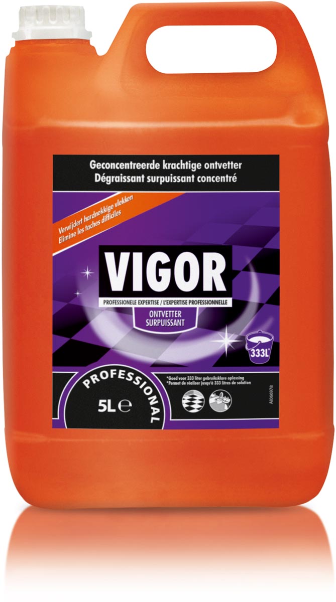 Vigor - Vigor konzentrierter Entfetter, 5 -Liter -Fläschchen