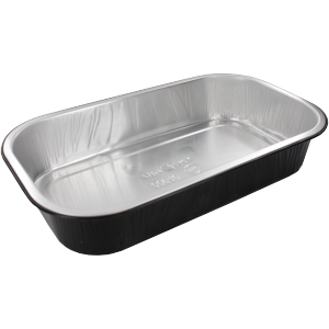 Plat en aluminium Ready 2 Cook 234x138x43mm 160 pièces