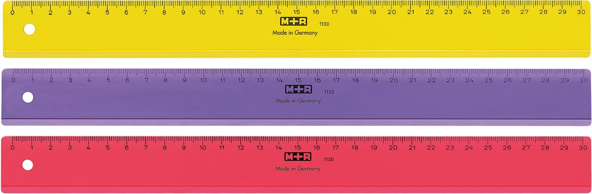 M+R - lama de plástico, en colores surtidos, 30 cm
