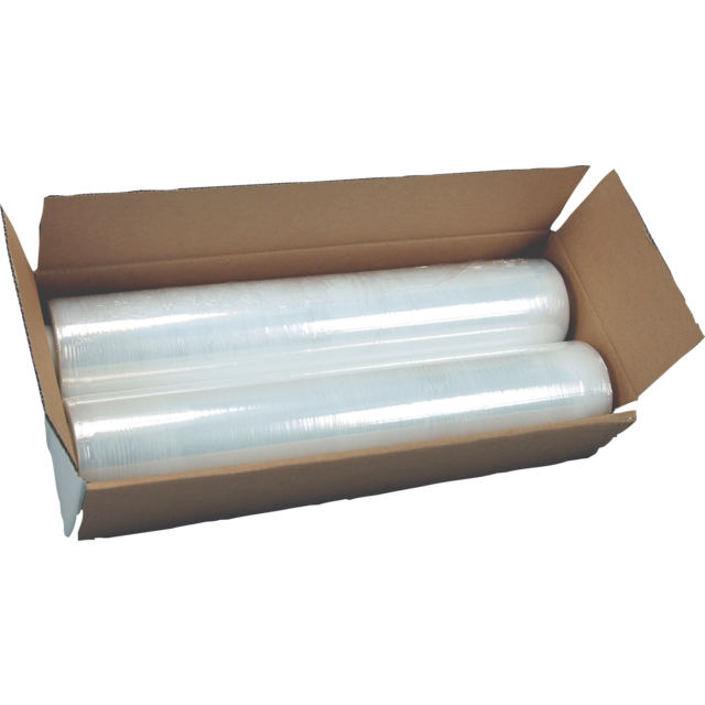 Klika - Foil | Film extensible à la main | LLDPE | 50 cm | 300m | 17my | Transparent 2 rôle