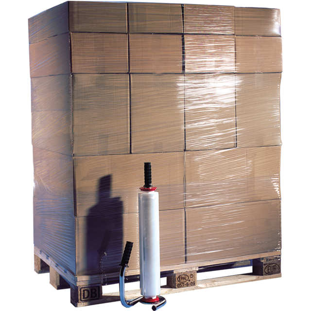 Klika -  Folie | handrol stretchfilm | LLDPE | 50cm | 270m | 23my | transparant | 6 stuks