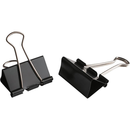 LPC -   foldbackclip, 41 mm, zwart, doos van 12 stuks