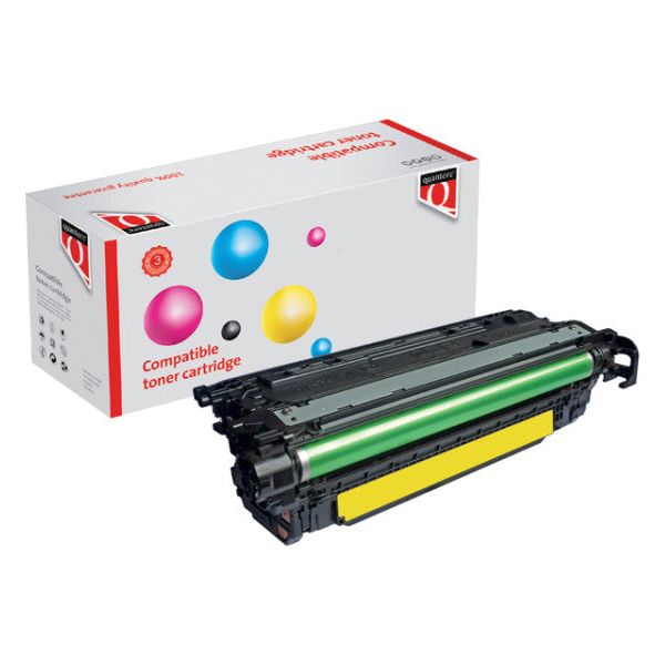 Tonercartridge quanTore Alternative pour HP 656X CF462X Jaune