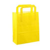 Sac de porte-papier sacler plat 18 x 8 x 22 cm jaune 50 morceaux