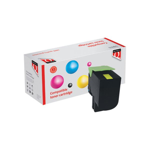 TonerCartridge quanTore Alternative pour lexmark 80c2Sy0 jaune