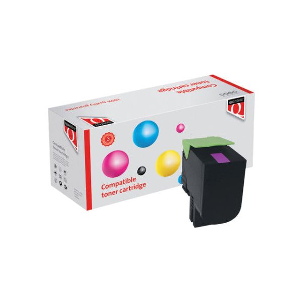 Quantore - Tonercartridge lexmark 80c2hm0 rood