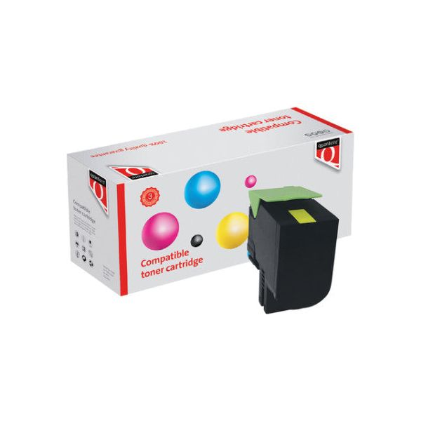 Tonercartridge quantore Alternative pour lexmark 70c0x40 jaune