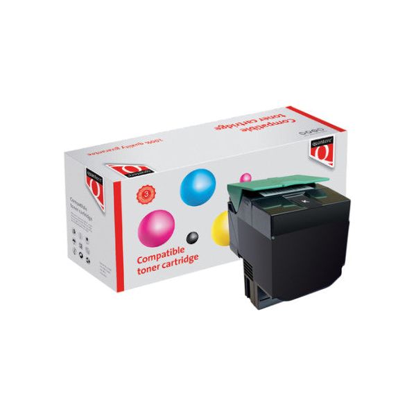 Tonercartridge Quantore Alternative für Lexmark C544x2kg Schwarz