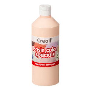 Creall - Plakkaatverf creall basic pastel oranje 500ml | 1 fles