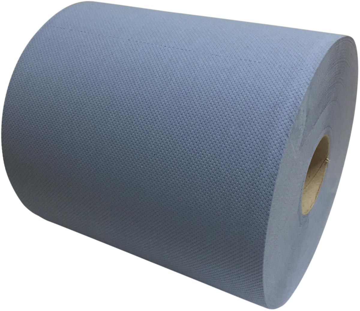 Sans marque - Nettoyage en papier, bleu, 2 couches, 360 m, paquet de 2 rouleaux