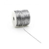 Rond elastiek zilver 2mm x 100 meter op rol