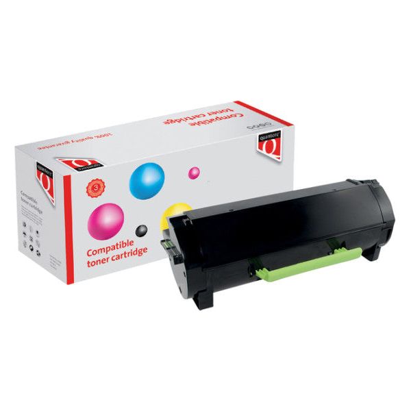 Tonercartridge quantore Alternative pour Lexmark 24B6186 Black