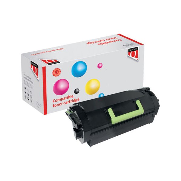 TonerCartridge Quantore Alternative pour Lexmark 62d2000 Black