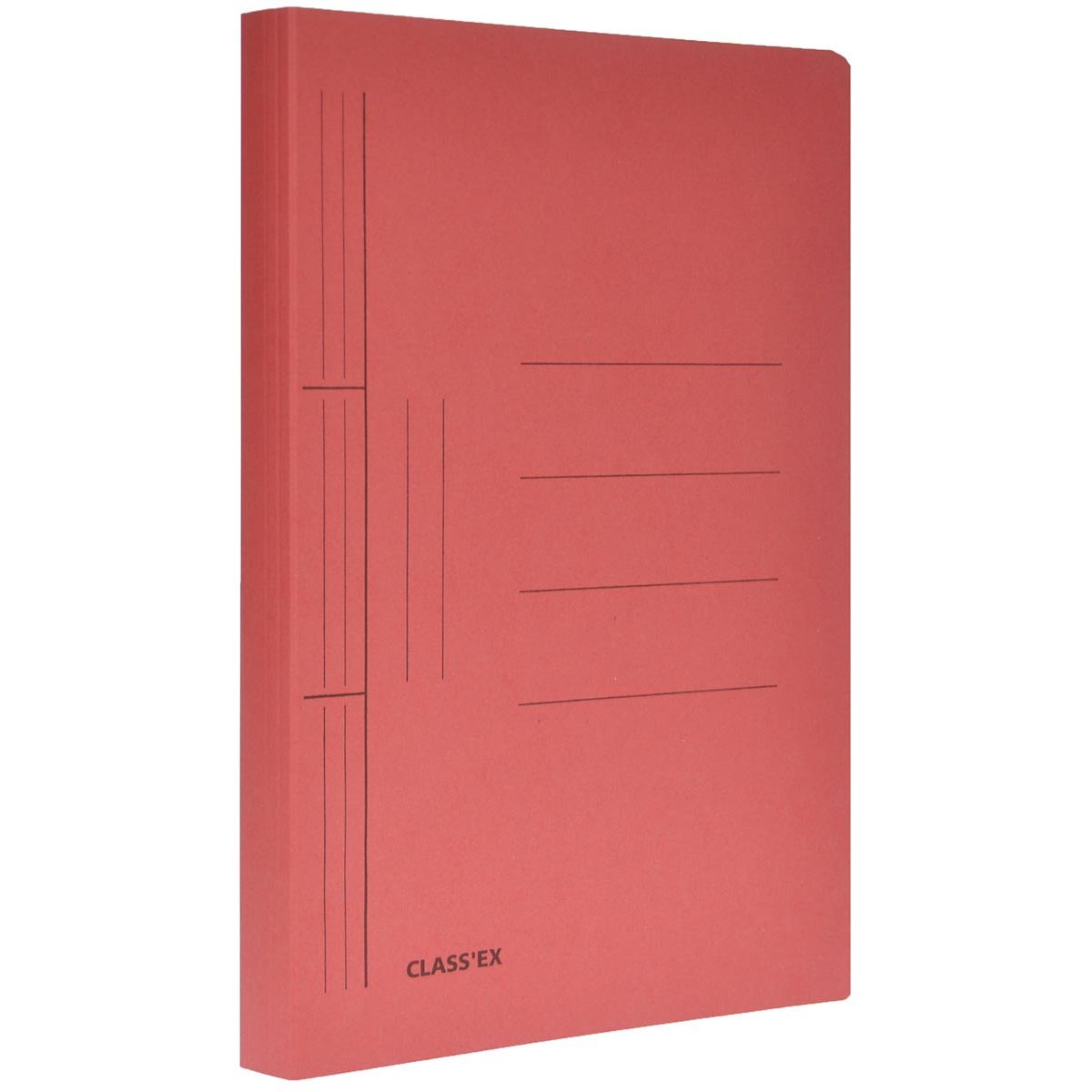 Classex - Dossier adhésif Class'ex, pi 25 x 32 cm (pour pi A4), cerise