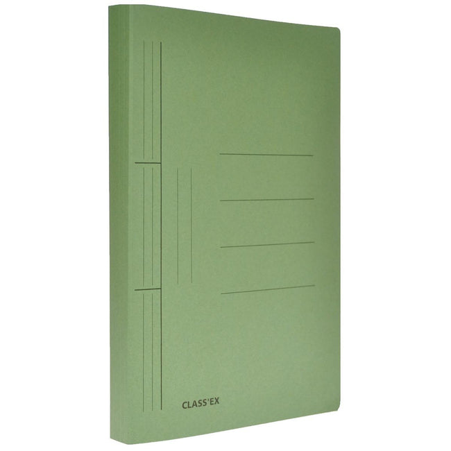 Classex - Dossier adhésif Class'ex, pi 25 x 32 cm (pour pi A4), vert