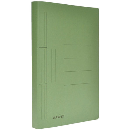 Classex - Class'ex adhesive folder, ft 25 x 32 cm (for ft A4), green
