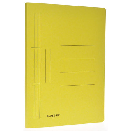 Classex - Class'ex adhesive folder, ft 25 x 32 cm (for ft A4), yellow