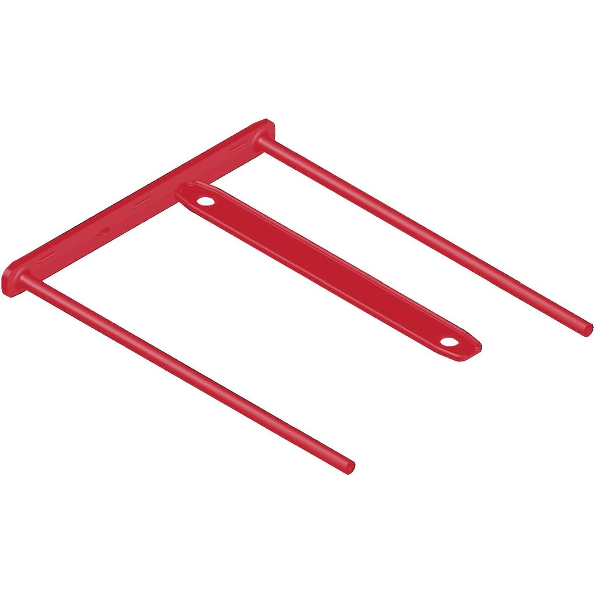 Bankers Box - archive binder D-clip, box of 100 pieces, red
