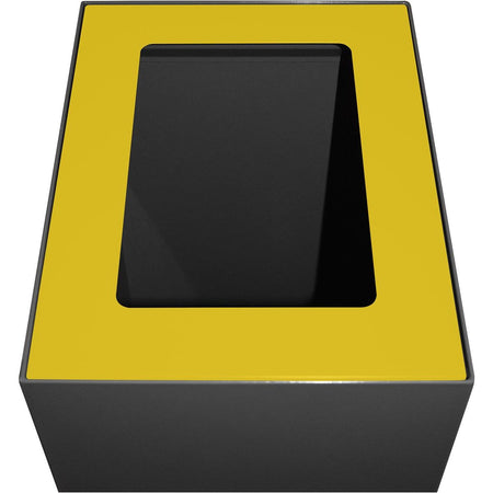 V-part -   top voor modulaire afvalbak 60 l, geel