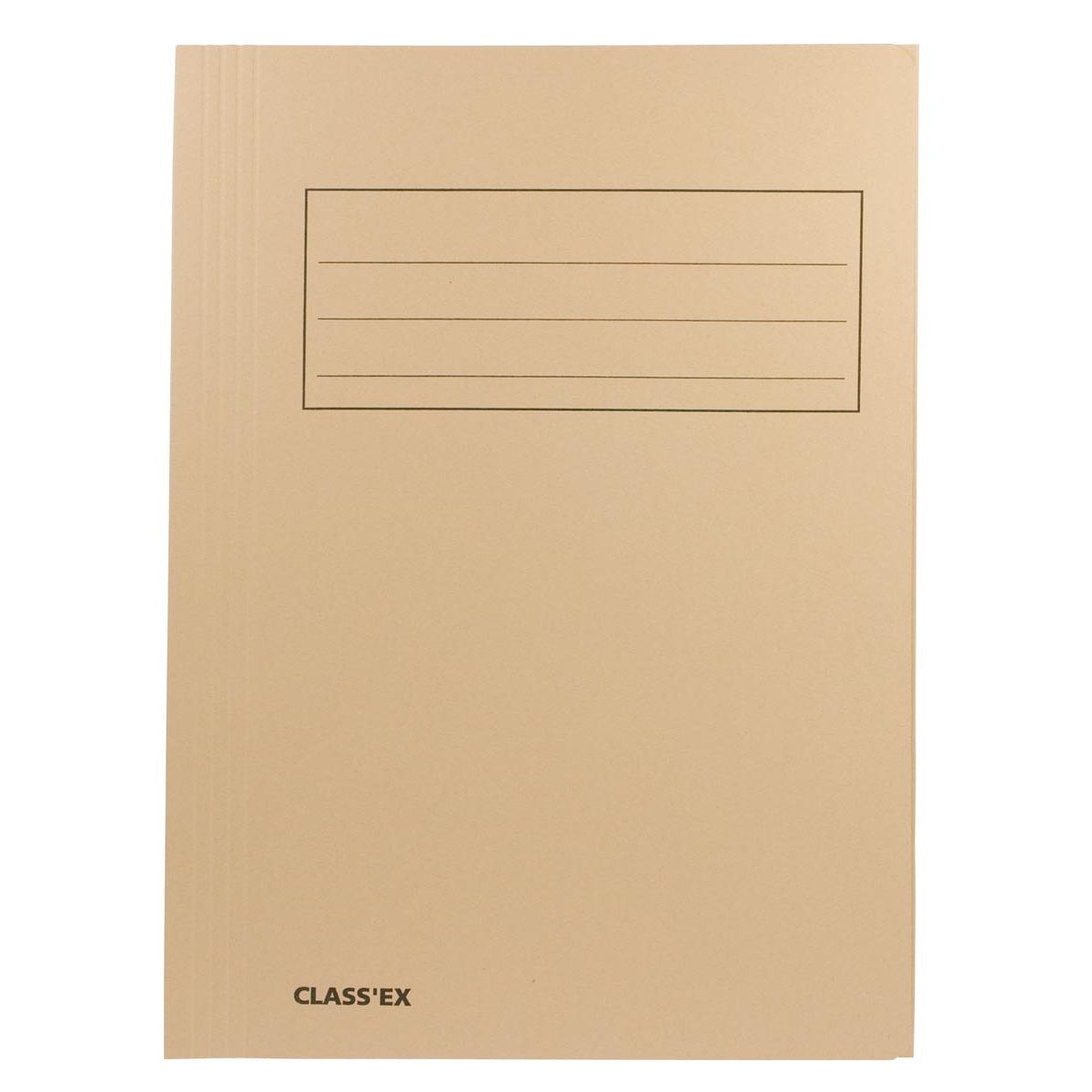 Classex - Cartella Class'ex, 3 lembi ft 23,7 x 32 cm (per ft A4), gemme