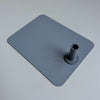 Klika - Metal base plate 150x200mm dark gray