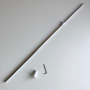 Klika -  Buis chroom verstelbaar 60-120cm