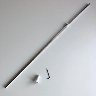 Klika – Rohr Chrom verstellbar 60–120 cm