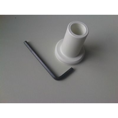 Klika - Rohrhalter Kunststoff weiß, für Rohr 18mm