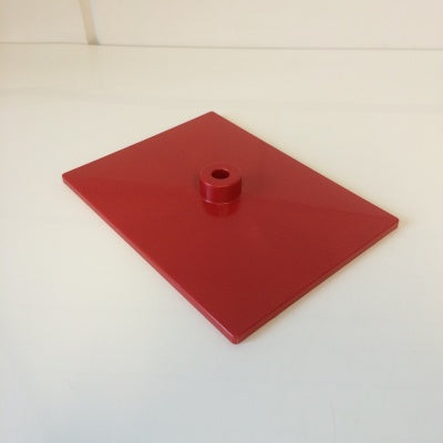 Klika - Pedana completamente in plastica rossa