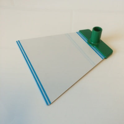 Klika -  Voetplaat NT metaal groen accent 10mm