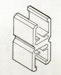 Klika - Connexion Clamp Persp pour profil -2 - 240 pièces