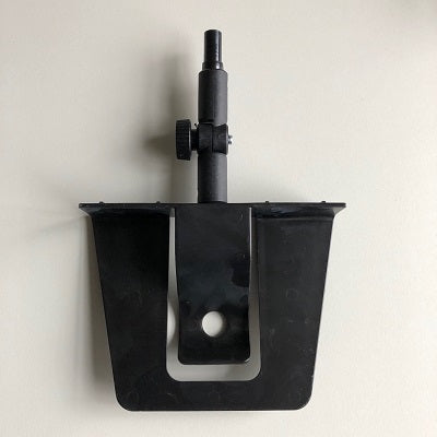 Klika - Abrazadera de caja negra con varilla de 50 mm