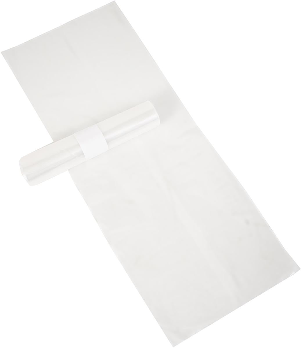 Vepa Bins - Bolsa de basura pies 60 x 80 x 0,02 cm, transparente, HDPE, 20 x rollo de 20 piezas