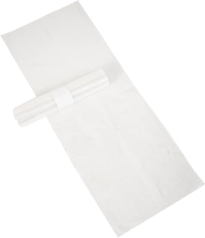 Vepa Bins - Bolsa de basura pies 60 x 80 x 0,02 cm, transparente, HDPE, 20 x rollo de 20 piezas