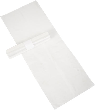 Vepa Bins - Bolsa de basura pies 60 x 80 x 0,02 cm, transparente, HDPE, 20 x rollo de 20 piezas