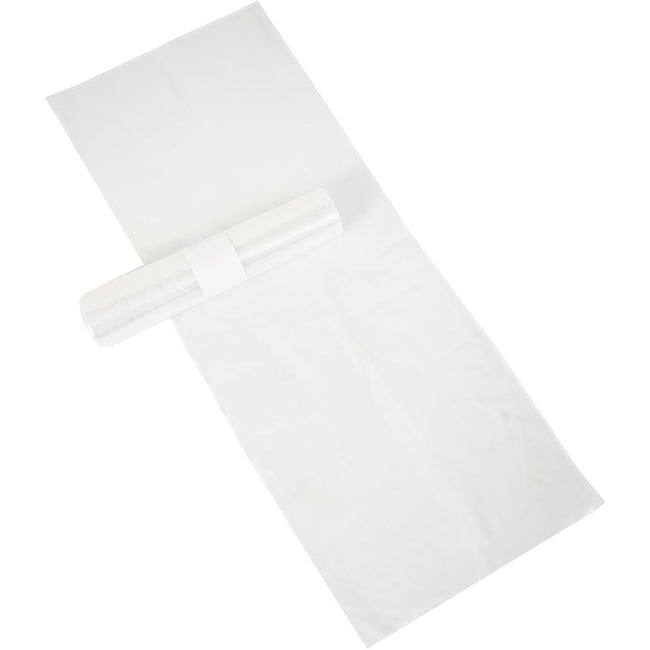 Vepa Bins - Garbage bag ft 60 x 80 x 0.02 cm, transparent, HDPE, 20 x roll of 20 pieces