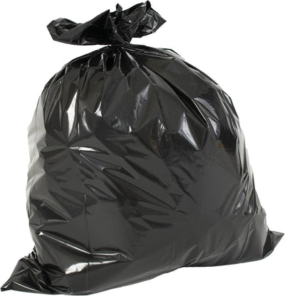 Vepa Bins -  Vuilniszak ft 60 x 80 x 0.02 cm, zwart, HDPE, 20 x rol van 20 stuks