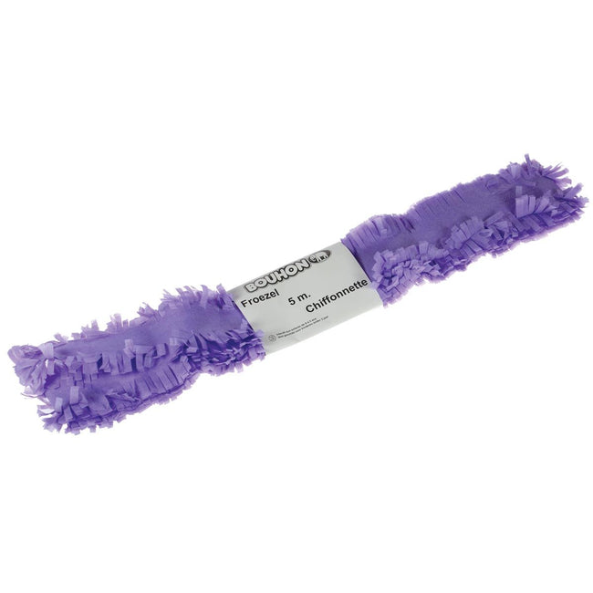 Bouhon -   froezelpapier paars