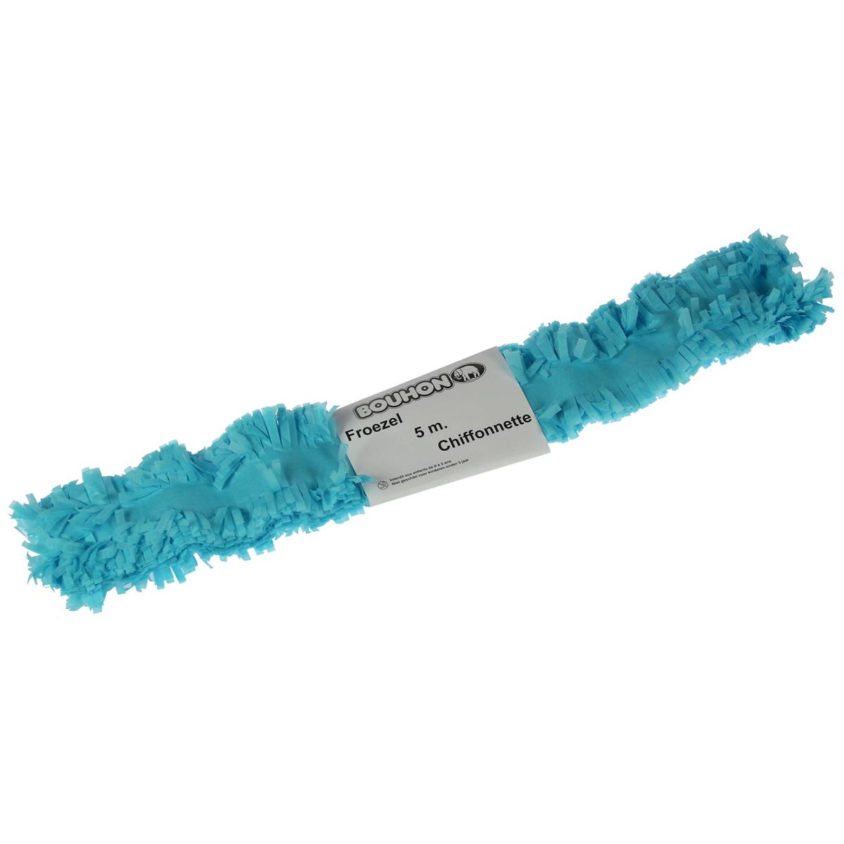 Bouhon - papier glacé bleu clair