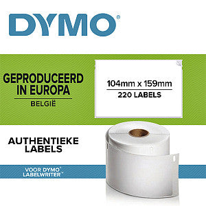 DYMO - LABEL LABELWEISTER FT 104 x 159 mm, weiß, 220 Etiketten