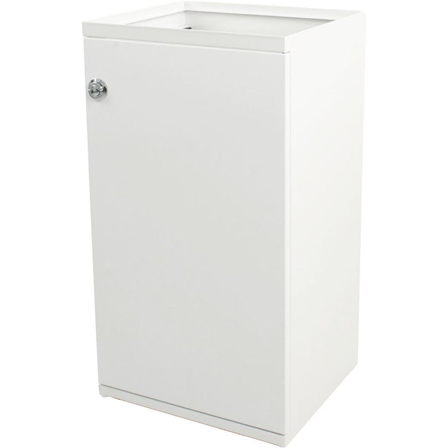 V-part - pattumiera modulare con porta e portasacco 85 l, bianco
