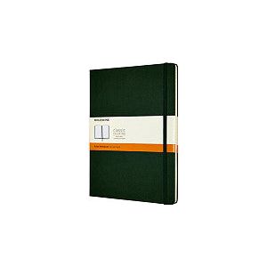 Moleskine - Notitieboek moleskine xl 190x250mm lijn hc green | 1 stuk