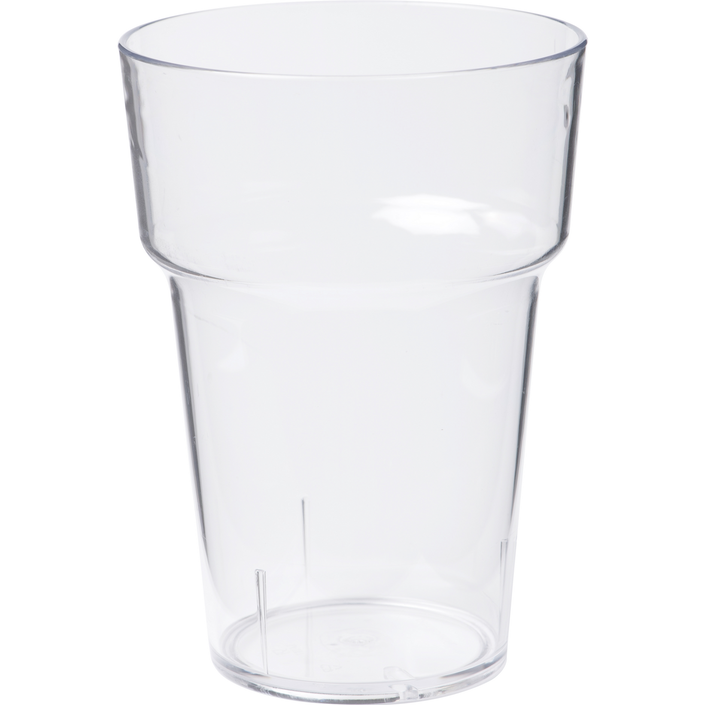 Depa - Vetro | bicchiere di birra | riutilizzabile | infrangibile | PETG | 280ml| 105 mm | 0,28l | trasparente | 360 pezzi