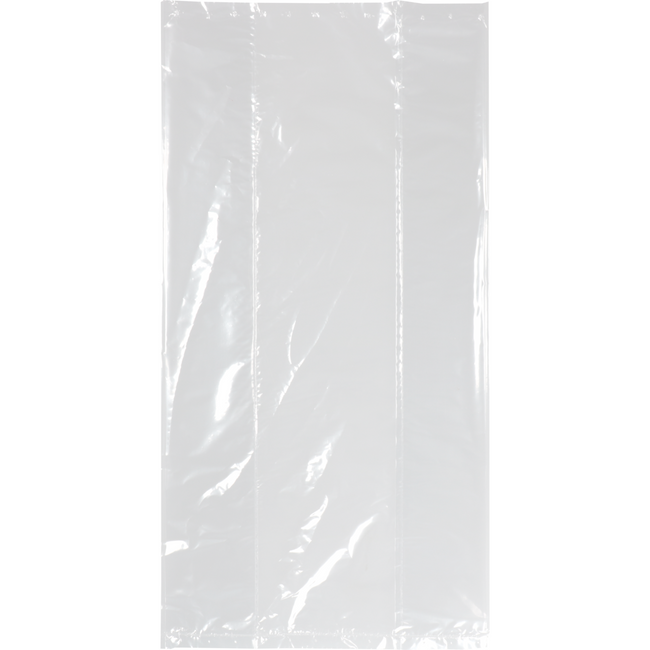 Klika -  Zak | Zijvouwzak | LDPE | 16/ 5x35cm | 18my | transparant | 1000 stuks