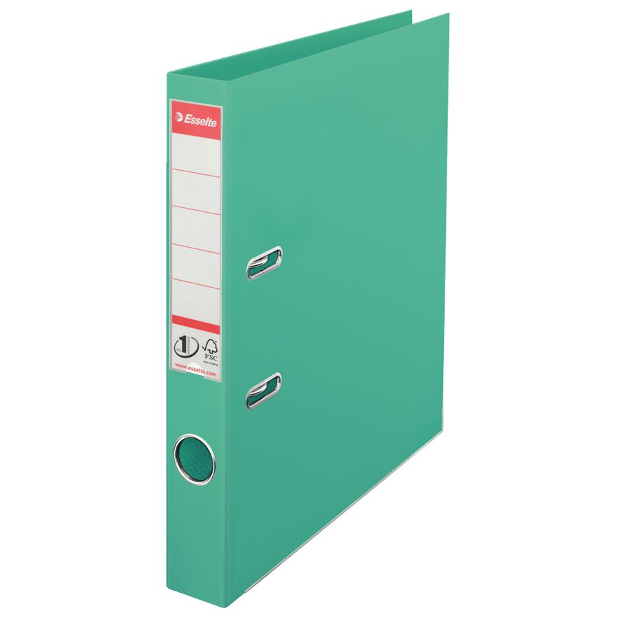 Esselte - folder Power N°1 light green, spine of 5 cm
