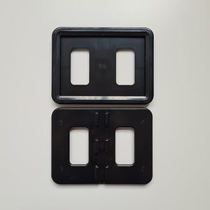 Klika - Cornice per cartellino dei prezzi A7 105x74mm nera 90 pezzi